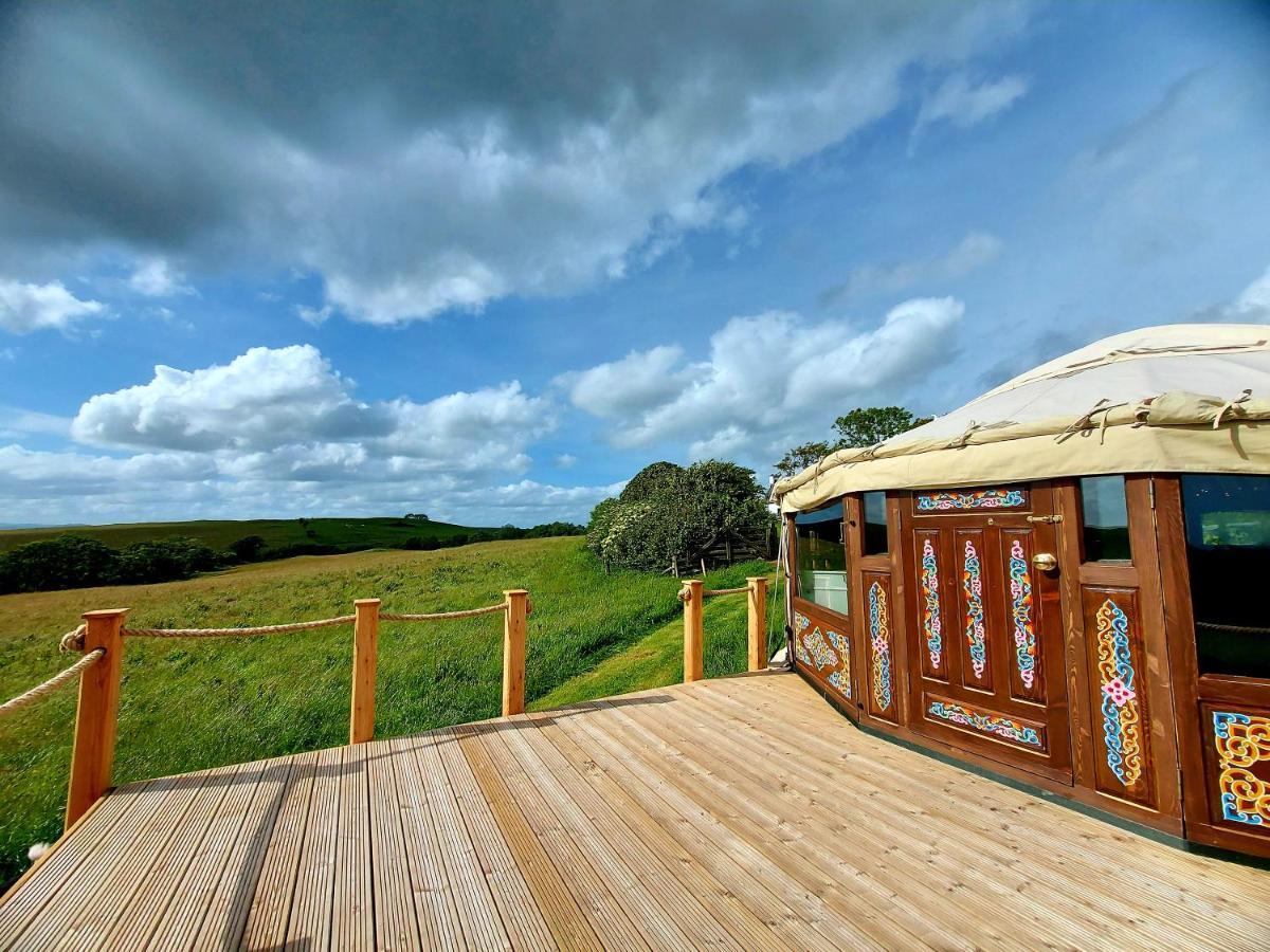 Hotel The Kites Rest At Castle Creavie Farm Kirkcudbright Exterior foto