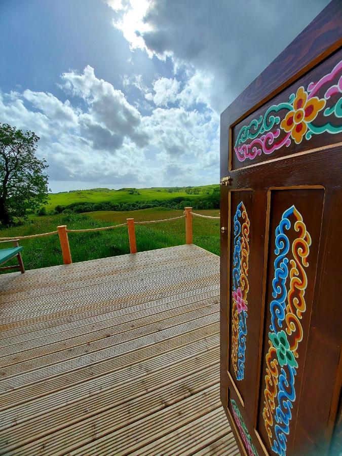 Hotel The Kites Rest At Castle Creavie Farm Kirkcudbright Exterior foto